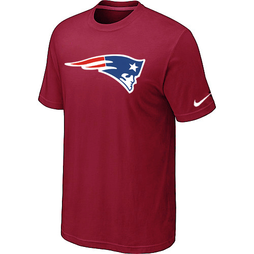 Nike New England Patriots Sideline Legend Authentic Logo Dri-FIT NFL T-Shirt - Red